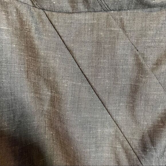 Bebe grey strapless dress with pockets! Size 8 - Picture 10 of 14